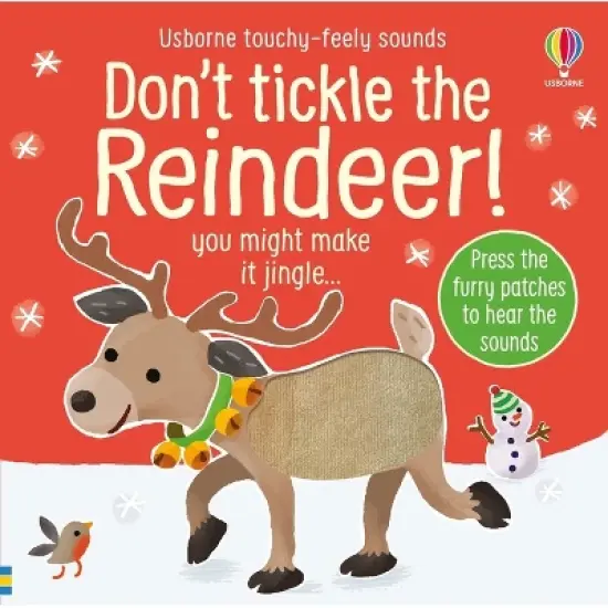 Don't Tickle the Reindeer! - (Touchy-Feely Sound Books) by  Sam Taplin (Board Book) image {2}