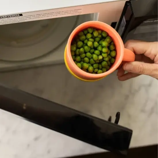 morepeas Silicone Baby Snack Cup - Melon image {3}