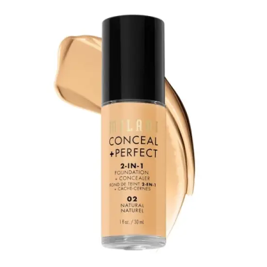Milani Conceal + Perfect 2-in-1 Foundation + Concealer - 1 fl oz image {19}