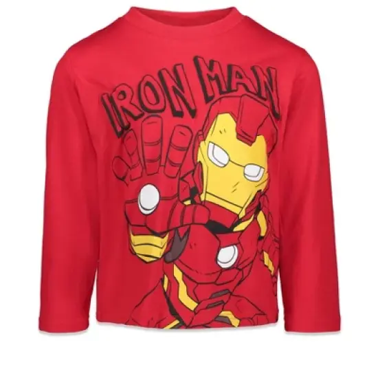 Marvel Avengers 3 Pack Lon Sleeve Graphic T-Shirts  image {3}