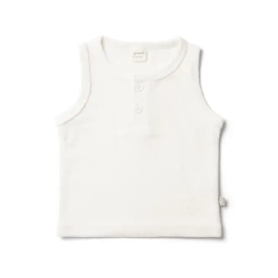 Goumikids Toddler Viscose + Organic Cotton Terry Tank Top image {7}
