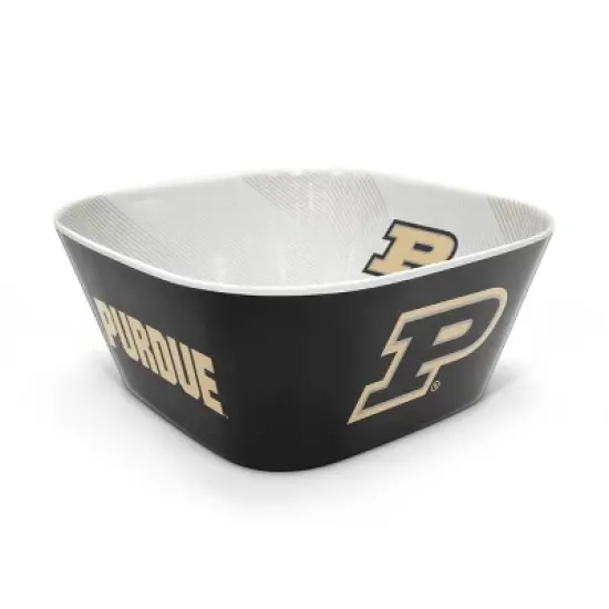 NCAA Purdue Boilermakers Serving Bowl: Melamine Rounded Square, 15 Volume image {6}