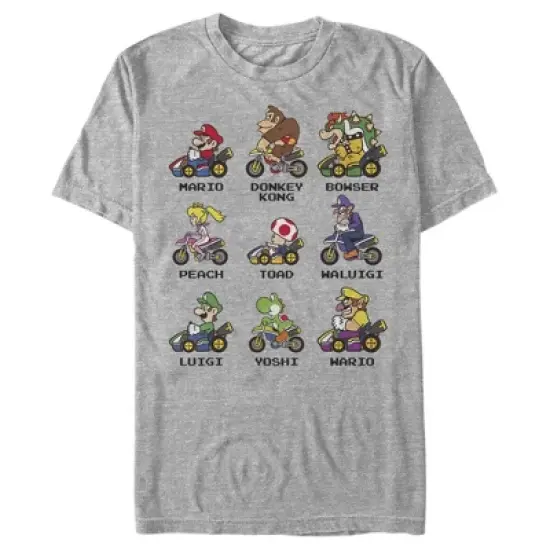 Men's Nintendo Mario Kart Cast T-Shirt image {4}
