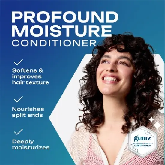 gemz Moisturizing Conditioner, Profound Moisture, Color Safe - 5ct/0.2oz image {1}