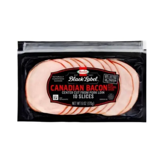 Hormel Fully Cooked Premium Canadian Style Bacon - 6oz image {3}