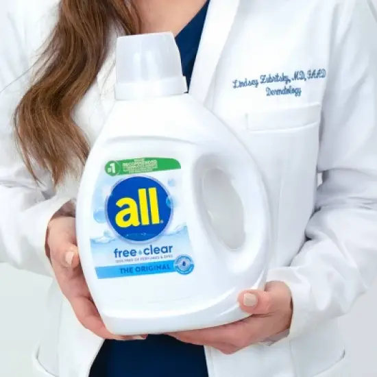 All Free Clear Liquid Concentrated Laundry Concentrated Detergent image {4}