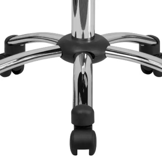 Emma and Oliver Medical Ergonomic Stool with Chrome Base image {6}
