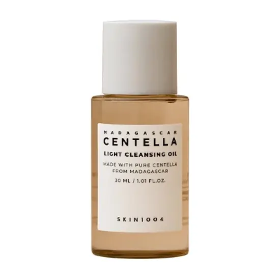SKIN1004 Madagascar Centella Light Cleansing Oil Korean Skincare Soothing and Gentle Oil Cleanser for Makeup Impurities Removal - 30ml image {6}
