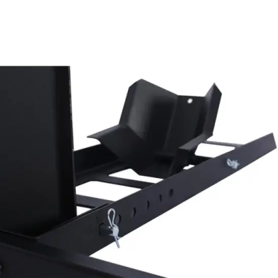 Adjustable Motorcycle Wheel Chock Stand Heavy Duty 1800lb Weight Capacity, Stand Steel Construction Motorcycle Stand Holder for 15"-22" Wheels image {7}