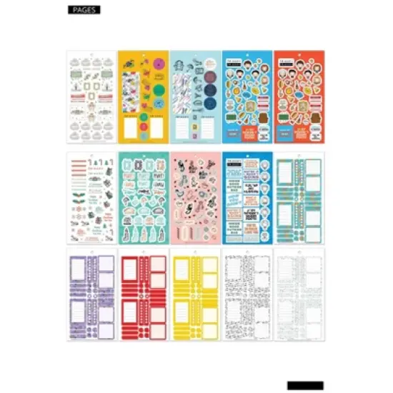 Warner Bros. Friends 1000ct Planner Sticker Book image {3}
