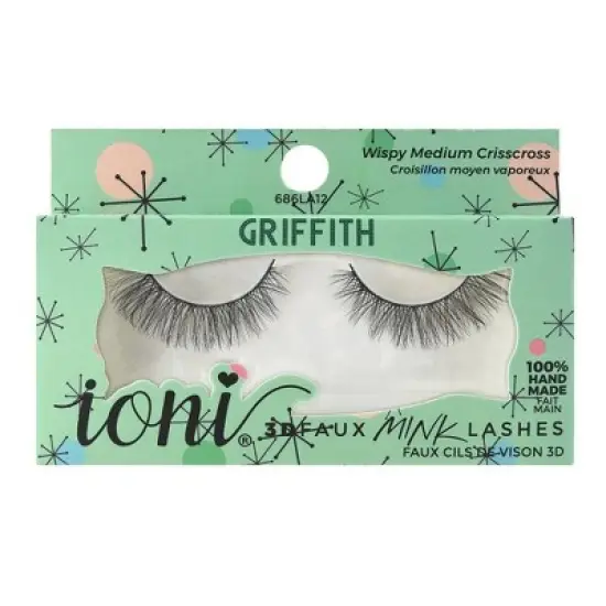 IONI Lash GRIFFITH Wispy Medium Crisscross(Pack of 6) image {3}