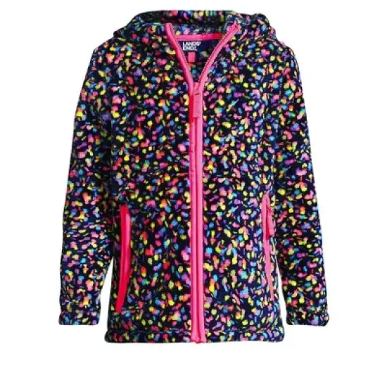 Lands' End Girls Softest Fleece Jacket image {3}