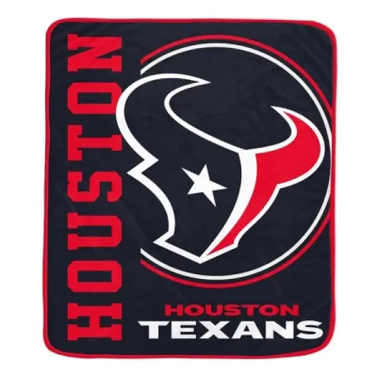 NFL Houston Texans Keep It Simple Ultra Soft Blanket image {3}