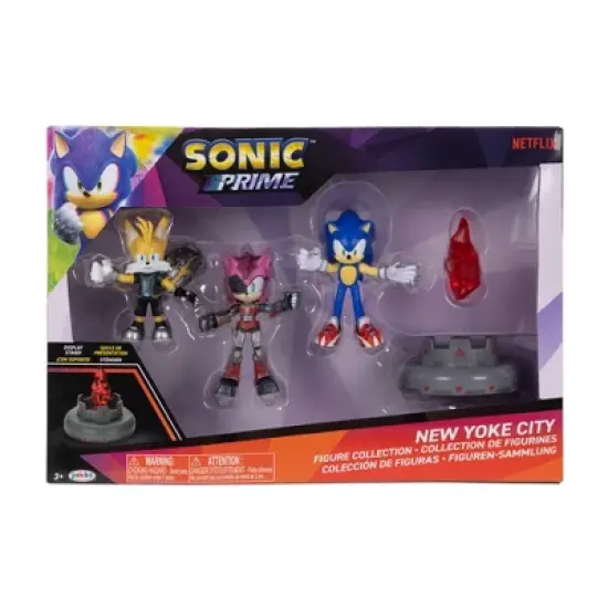 Sonic the Hedgehog Prime New Yoke City Mini Figure Collection image {1}