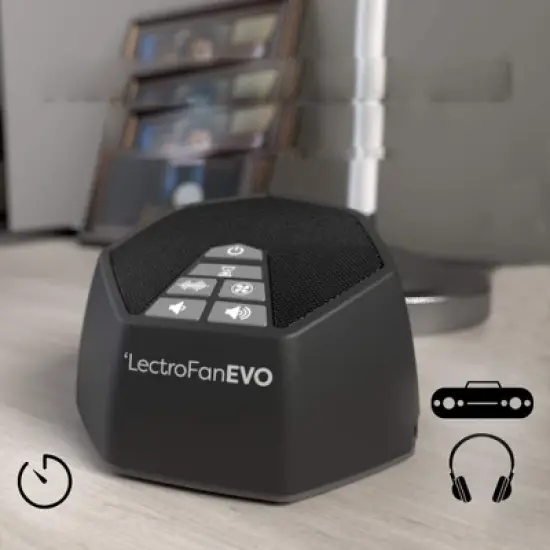 LectroFan EVO Noise All Digital Sound Machine With 22 Different Sounds - Manufacturer Refurbished image {4}