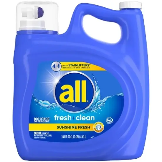 All Stainlifter Original Liquid Laundry Detergent 100 Loads - 150 fl oz image {1}
