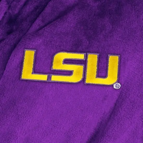 Louisiana State University Tigers NCAA L/XL Silk Touch Bathrobe 26x47 Inches image {3}