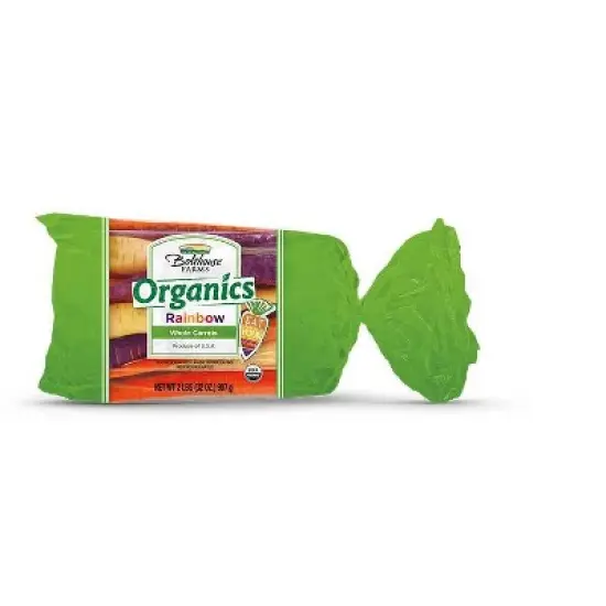 Organic Rainbow Whole Carrots - 2lb image {3}