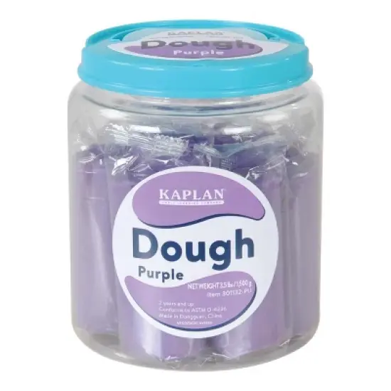 Kaplan Early Learning Kaplan Dough Custom Colors - Set of 10 - 3.5 lb Containers image {9}
