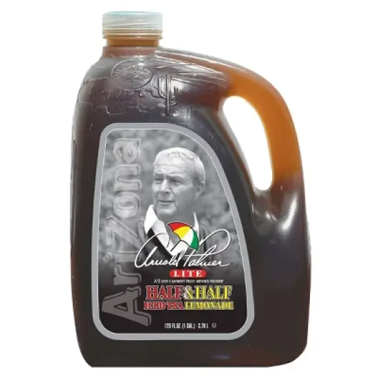 AriZona Arnold Palmer Lite Half Iced Tea & Half Lemonade - 128 fl oz Jug image {4}