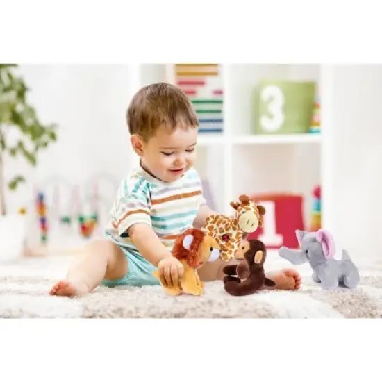 Plush Creations Jungle Animals, set of 4 image {5}