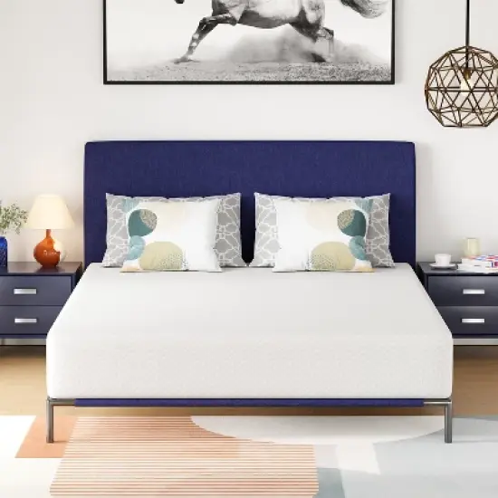 FDW 10 inch Mattress Gel Memory Foam Mattress for Cool Sleep & Pressure Relief/Medium Firm Mattresses CertiPUR-US Certified/Bed-in-a-Box image {11}