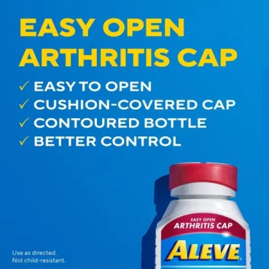 Aleve Naproxen Sodium Arthritis Pain Reliever & Fever Reducer Tablets (NSAID) image {4}