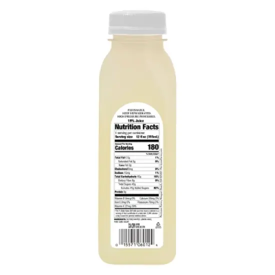 Cold Pressed Lemonade - 12 fl oz image {1}