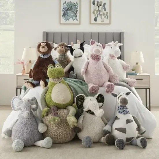 Mina Victory Oversize Plush Lines 22"X26" Indoor Plush Animal image {4}