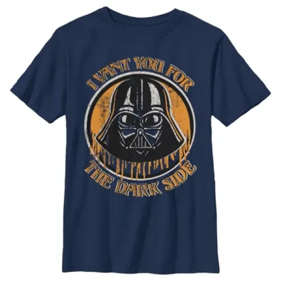 Boy's Star Wars Halloween Vant You Vader T-Shirt image {3}