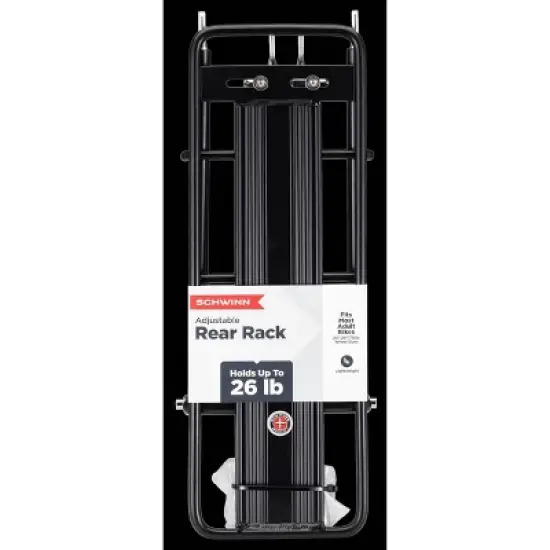 Schwinn Rear Bike Rack - Black image {3}
