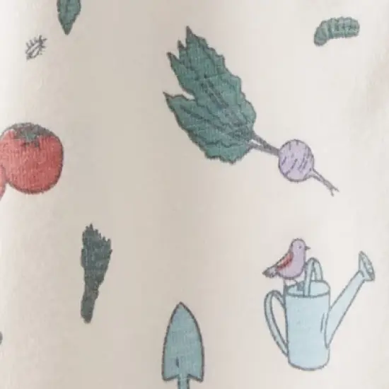 little Planet By Carter's Baby Spring Moss Garden Sleep N' Play - Beige Newborn image {2}