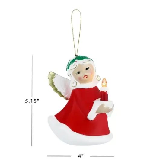 Mr. Christmas Mini Nostalgic Ceramic LED Christmas Decoration Figurine image {2}