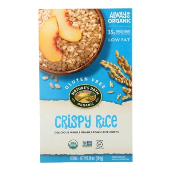 Nature's Path Organic Crispy Rice Cereal - Case of 12/10 oz image {1}