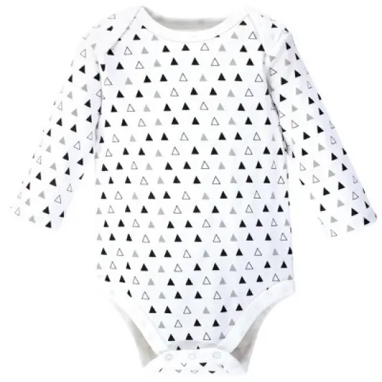 Hudson Baby Cotton Long-Sleeve Bodysuits 7pk, Moon And Back image {2}