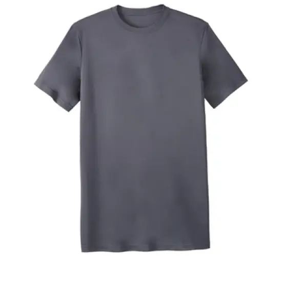 KingSize Men's Big & Tall Moisture-Wicking Longer-Length Short Sleeve Crewneck Tee image {14}