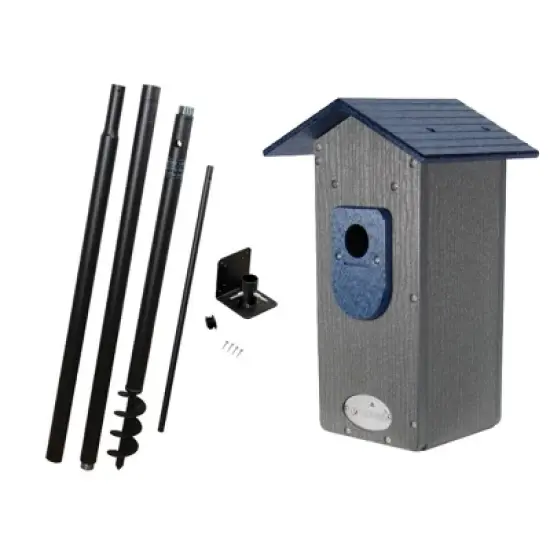 JCS Wildlife Smart Bluebird House - Wi-Fi Camera & Solar Powered Birdhouse, Live Streaming, Bird Nest Monitoring image {12}
