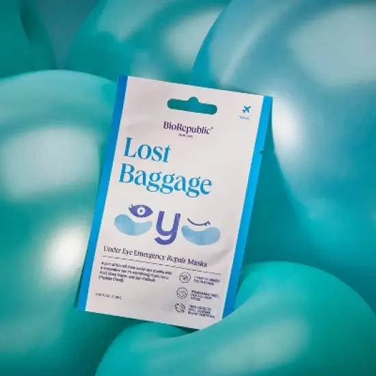 BioRepublic SkinCare Lost Baggage Eye Mask - 0.34oz image {1}