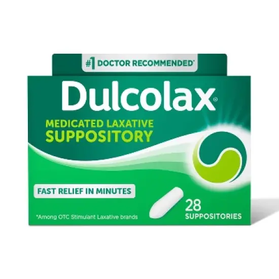 Dulcolax Gentle and Predictable Fast Relief Laxative Suppositories - 28ct image {10}