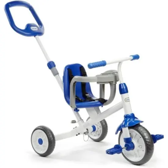 Little Tikes 3-in-1 Ride and Learn Kids' Standard Trike - Blue image {4}