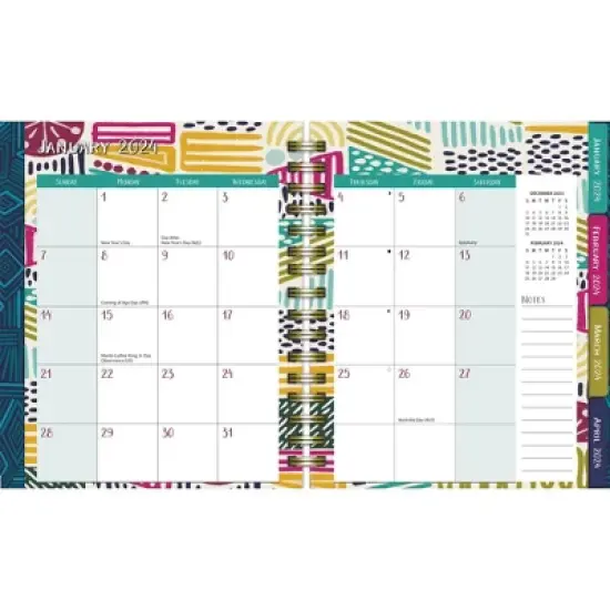 Lang 2024 Weekly/Monthly Planner 8.5"x9.5" Plan-It Journey of the Heart image {1}