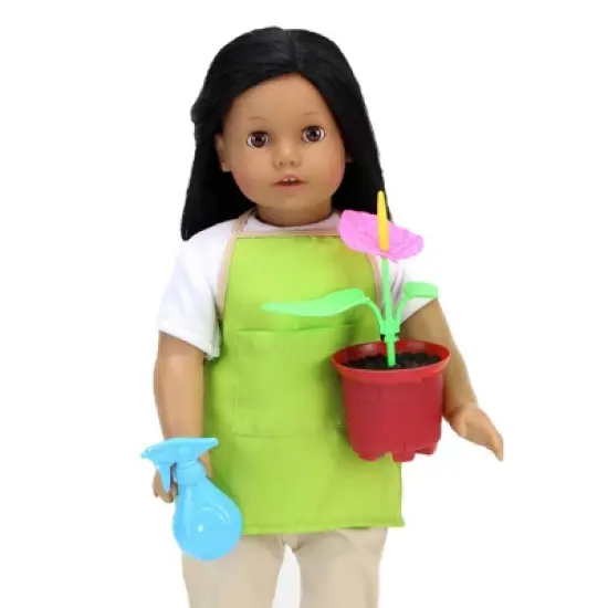 Sophia's by Teamson Kids Smithsonian Horticulturist Set for 18" Dolls image {4}