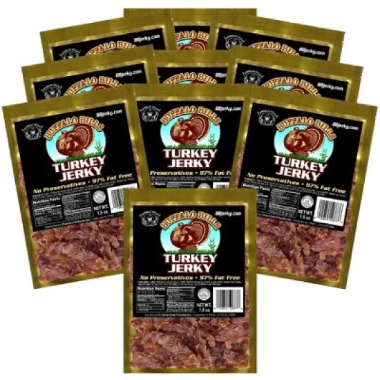 Buffalo Bills 1.5oz Turkey Jerky - Ten 1.5oz Packs image {4}