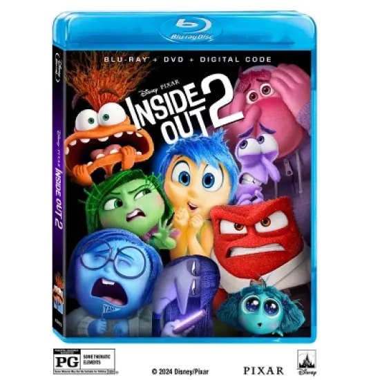 Inside Out 2 (Blu-ray + DVD + Digital) image {1}