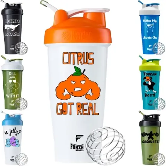 Blender Bottle x Forza Sports Classic 28 oz. Shaker with Loop Top image {6}
