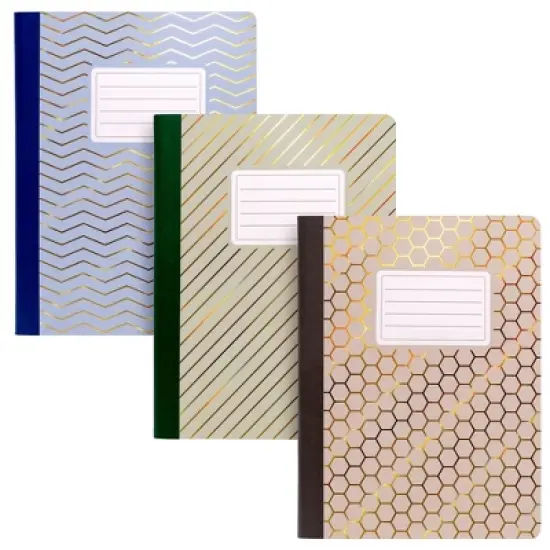 Pukka Pads Haze B5 Composition Book, 7" x 10", Pack of 3 image {7}