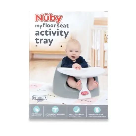 Nuby Booster Seat Tray - White image {7}