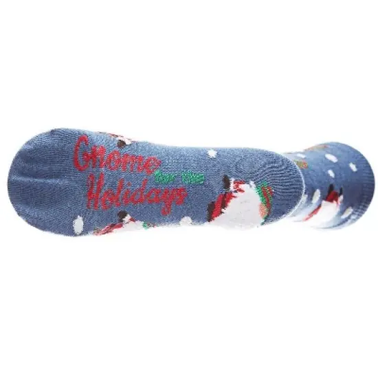 Memoi Gnome for the Holidays Crew Socks image {3}