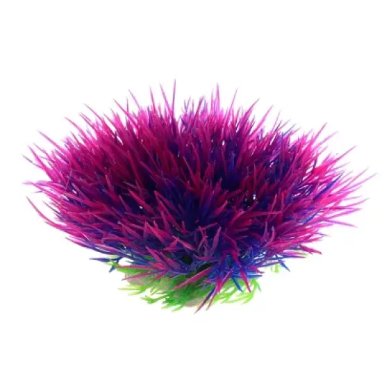 Unique Bargains Fish Tank Landscape Decoration Artificial Grass Ball 3.15"x5.71" 1 Pc image {8}