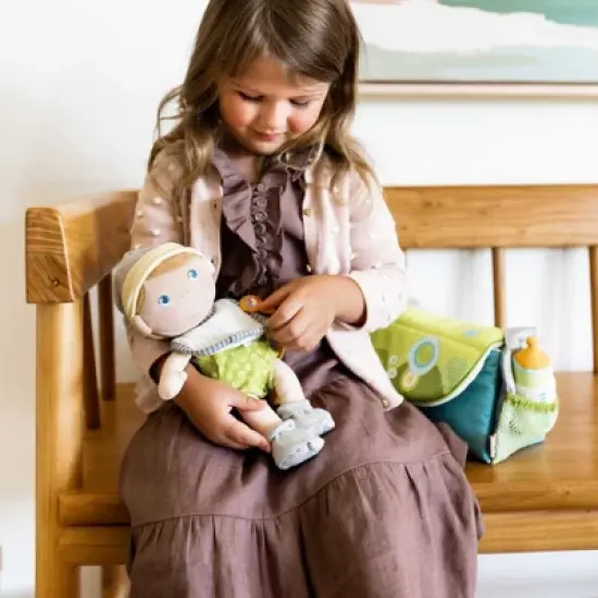 HABA Baby Doll Maxime - Soft Companion with Accessories (Machine Washable) image {10}